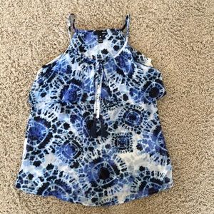 Blue tank top by Aqua